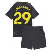 Maglie da calcio Everton Jesper Lindstrom #29 Seconda Maglia Bambino 2024-25 Manica Corta (+ Pantaloni corti)